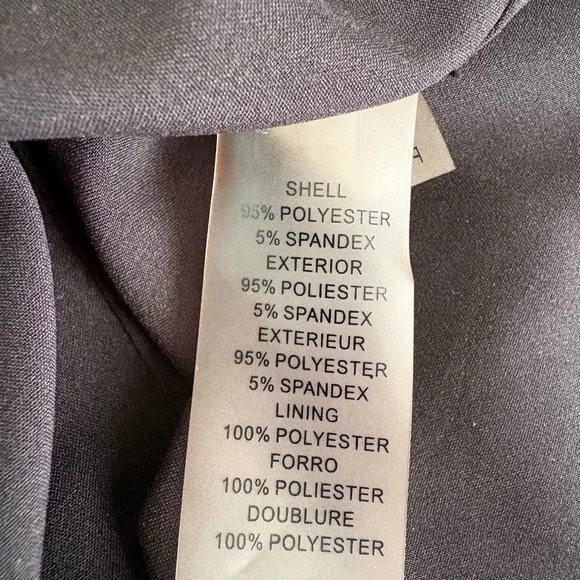 Vince Camuto Black Off-Shoulder Mini Dress Size 6 - Picture 8 of 8